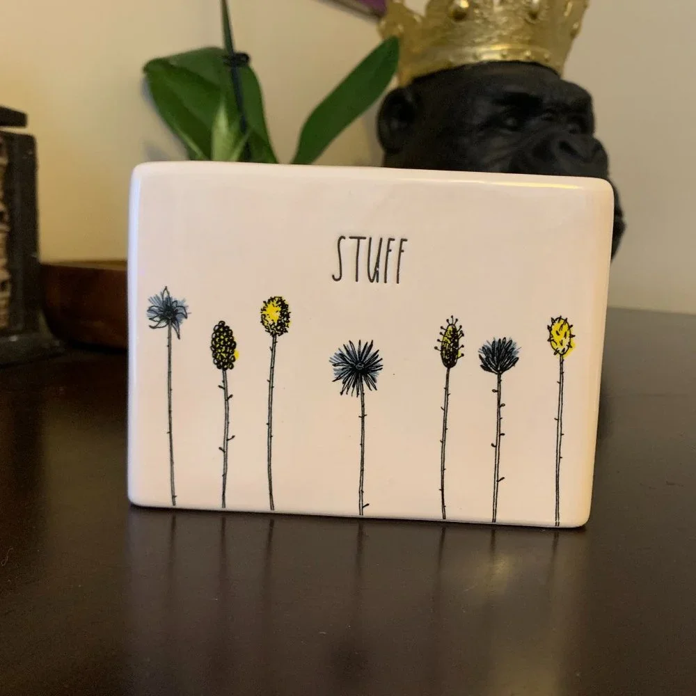 Rae Dunn Wildflowers Bathroom Containers, Rae Dunn Wash, Rae Dunn Stuff, Flower